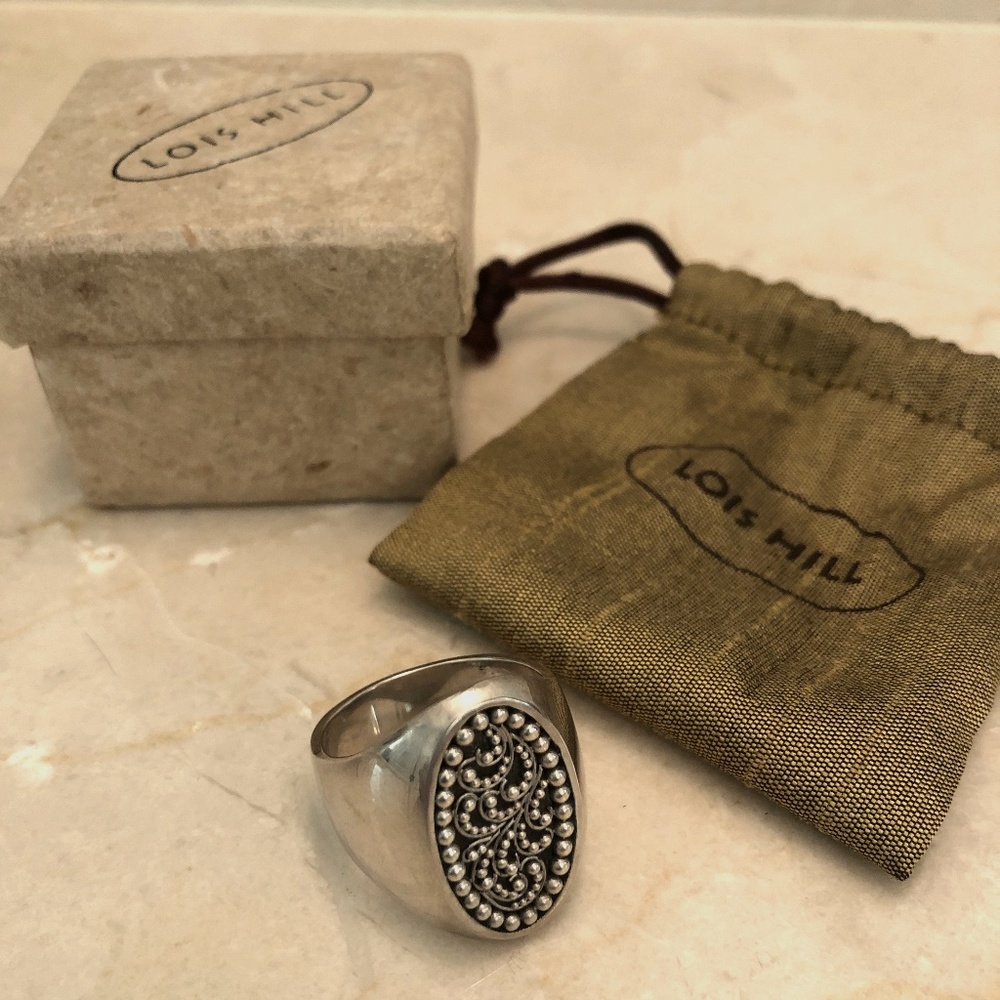 Lois Hill Silver Ring